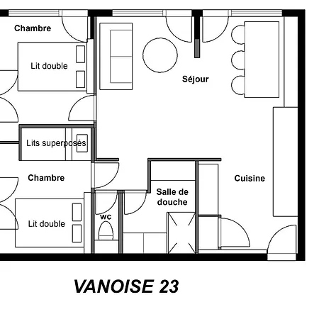 3 Pieces A Meribel Avec Balcon Et Wifi Gratuit - Fr-1-182-243 Les Allues